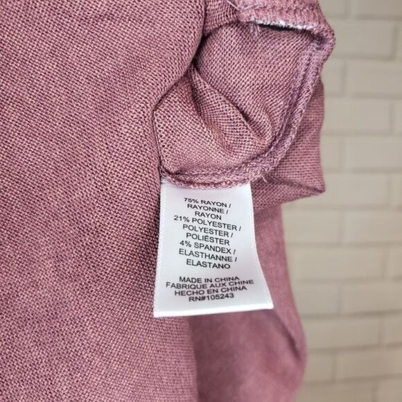 Bobeau Fleece Side Button Pullover Sweater - Picture 4 of 10